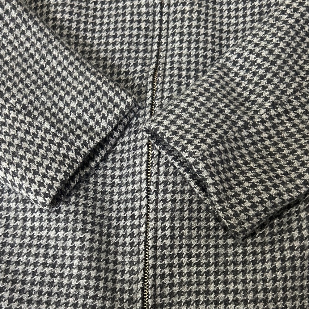 Ralph Lauren Black and White Houndstooth wool Jacket size 14 - Picture 2 of 9